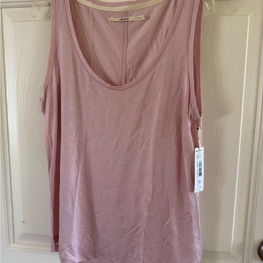 J Brand Pink Sleeveless Relaxed Tank Top